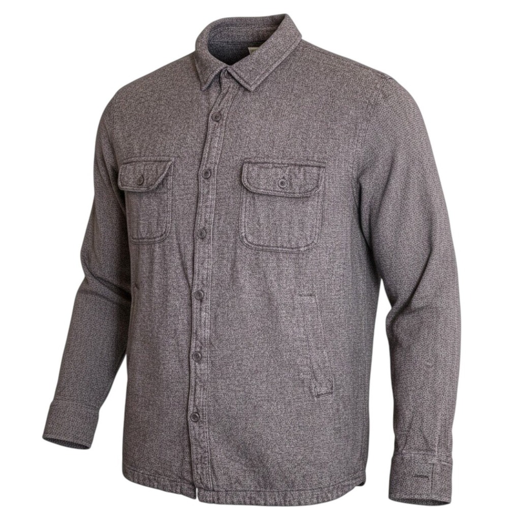 Grayers Outdoor Garments XL Brown Tweed Shirt Jacket Shacket Gorpcore Workwear